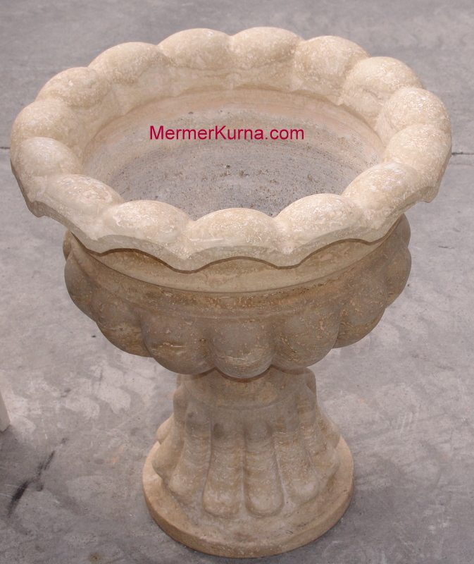 Mermer Saksı